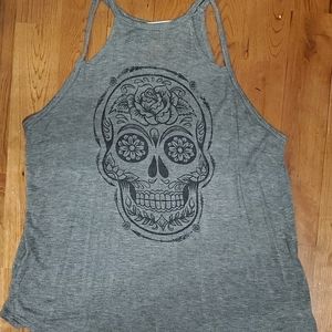 Kali Reve skull tank top